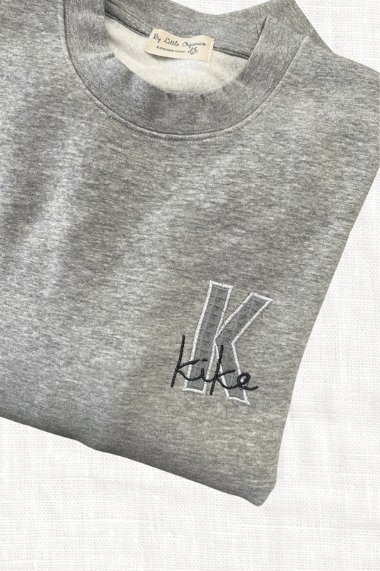 Sudadera inicial pequeña waffle