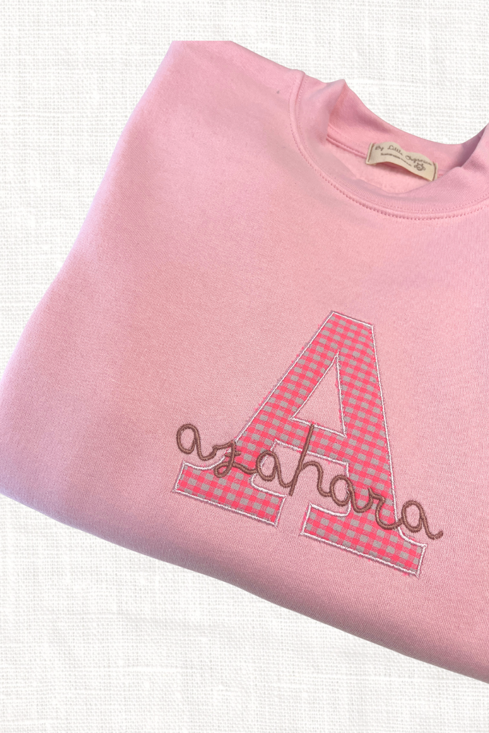 Sudadera color vichy