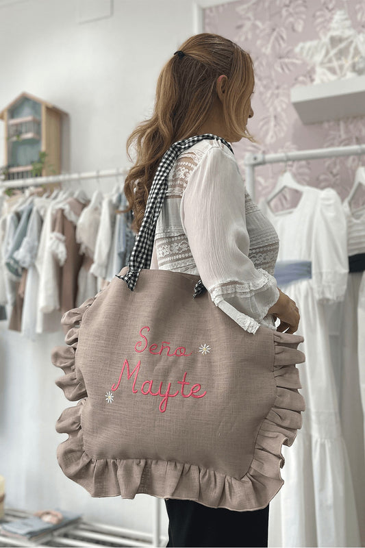 Bolso Personalizado Vichy negro