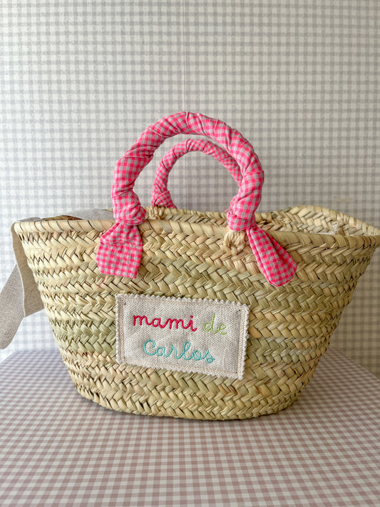 Capazo personalizado mamis