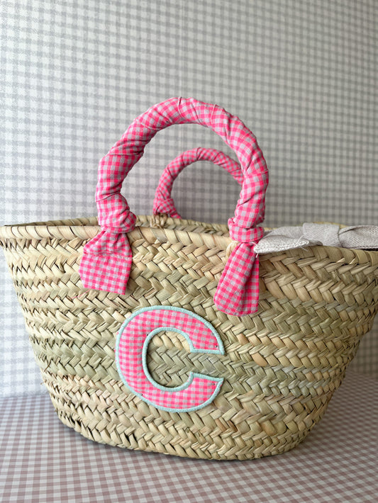 Capazo personalizado vichy