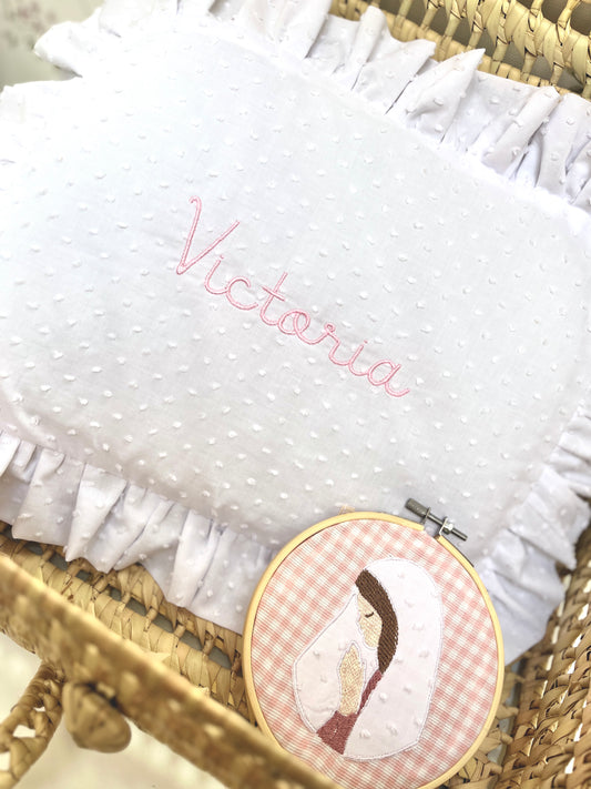 Pack cojín plumeti + virgencita