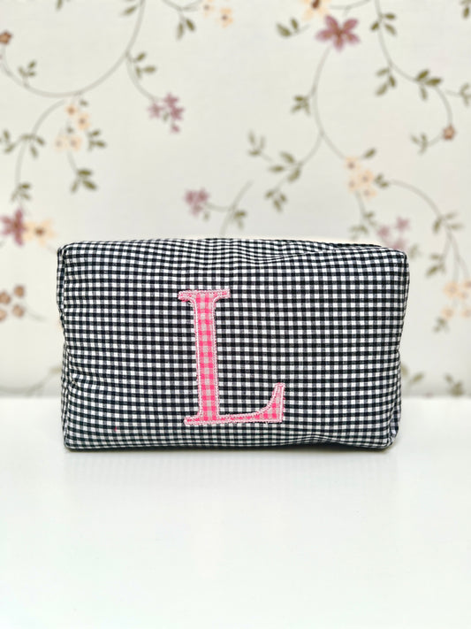 Neceser acolchado vichy