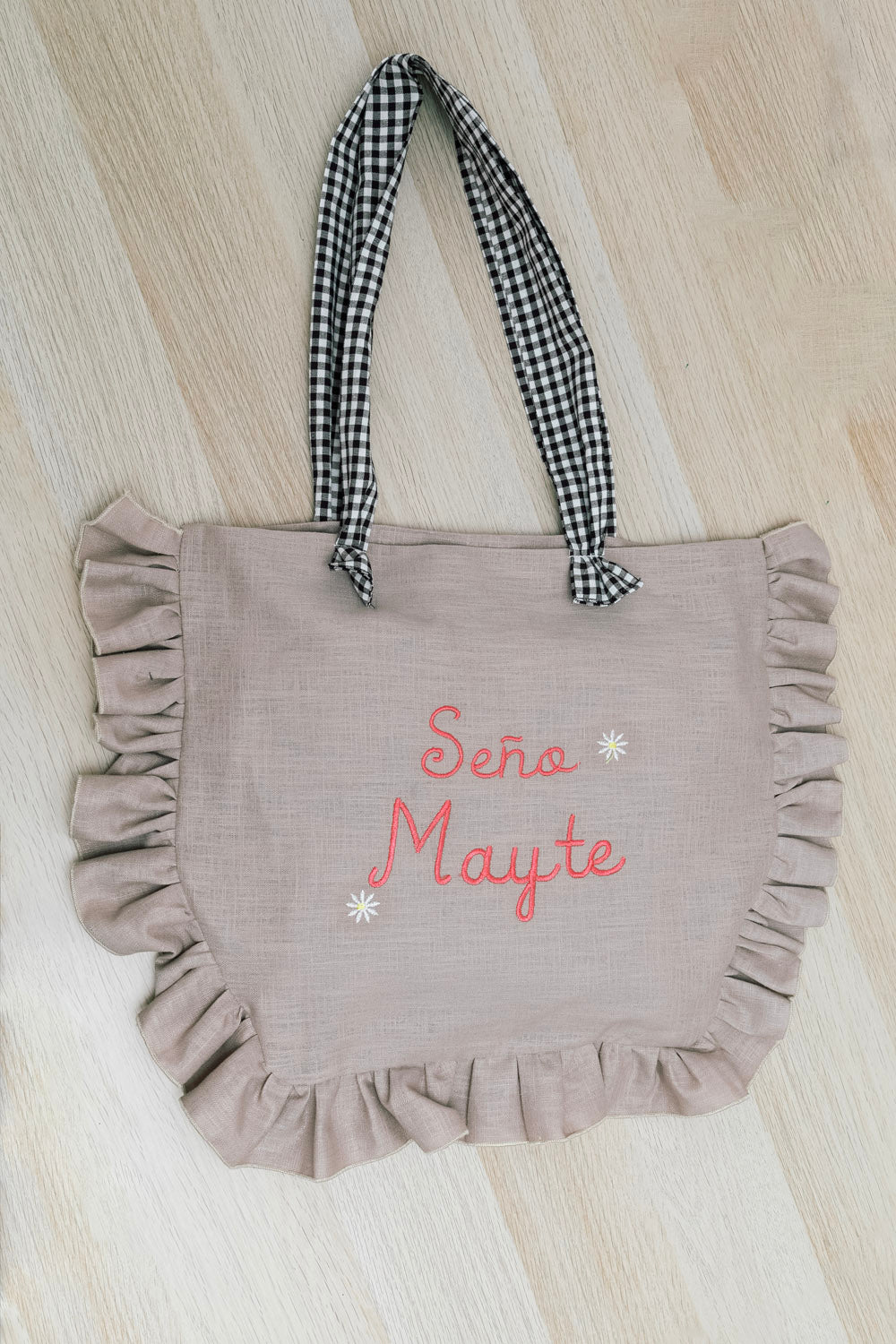 Bolso Personalizado Vichy negro