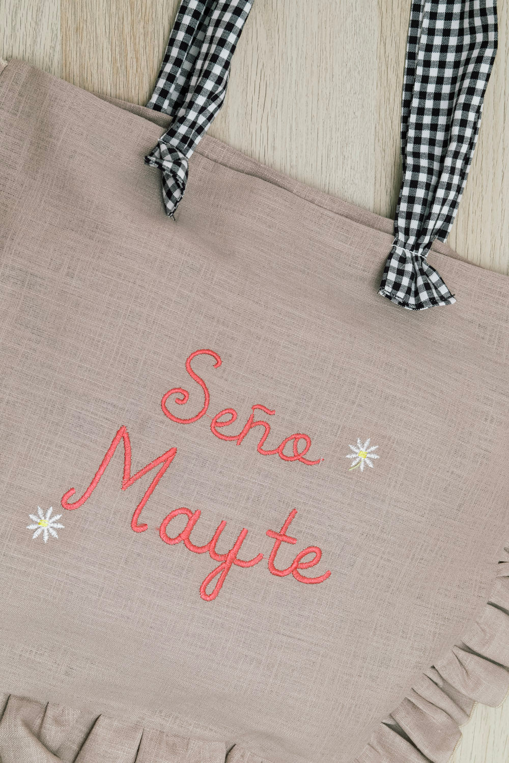 Bolso Personalizado Vichy negro