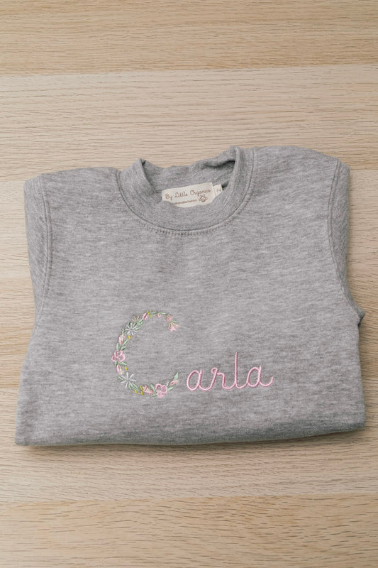 Sudadera Nombre flores