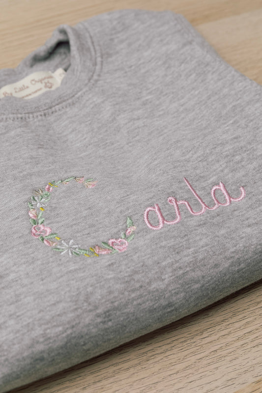 Sudadera Nombre flores