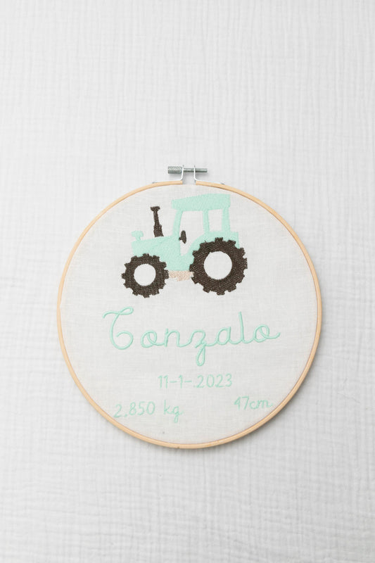 Bastidor personalizado nacimiento Tractor