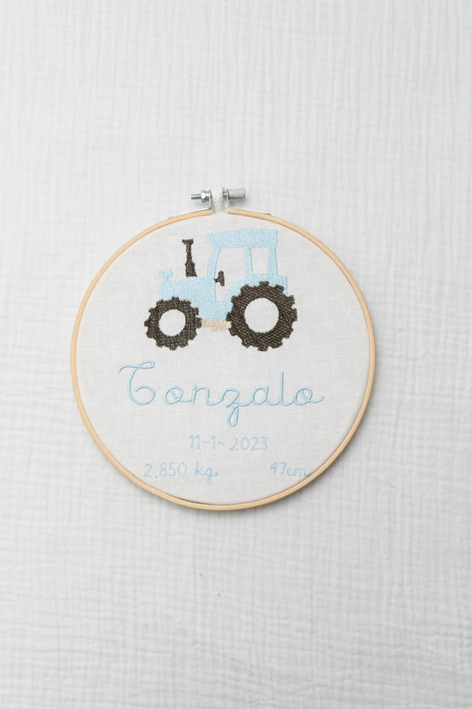 Bastidor personalizado nacimiento Tractor