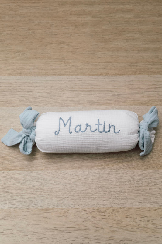 Cojín antivuelco azul