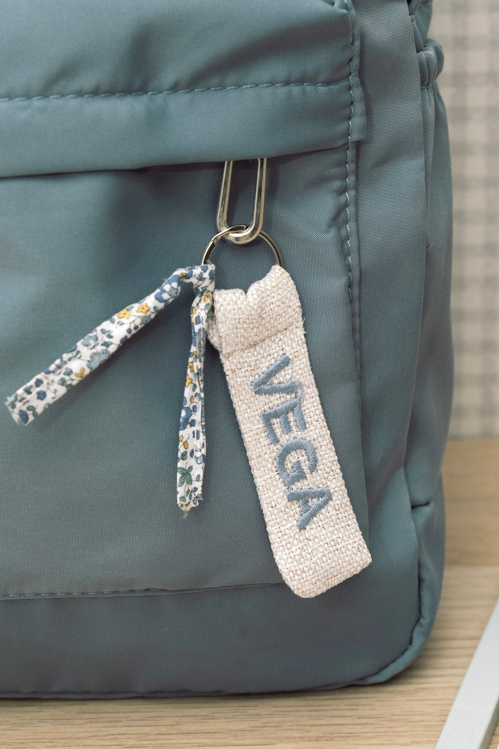 Mochila cole azul personalizable