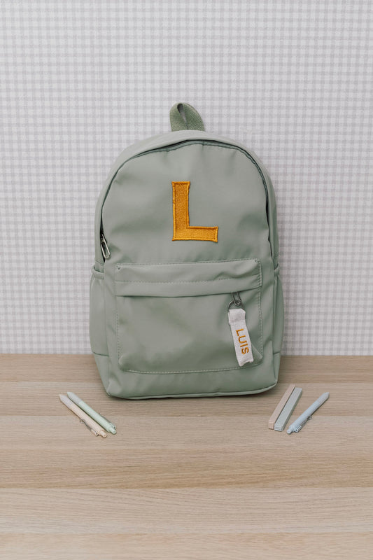 Mochila cole verde personalizable