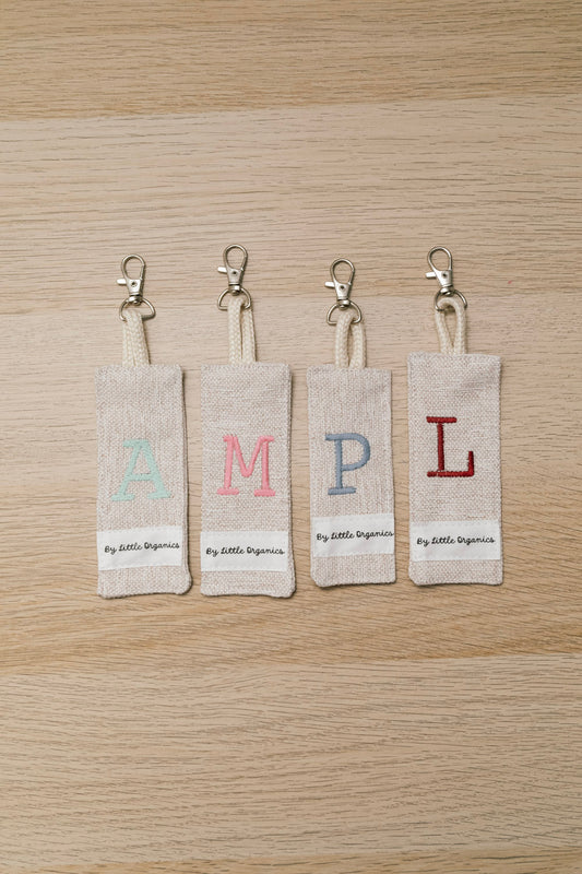 Llavero inicial personalizado