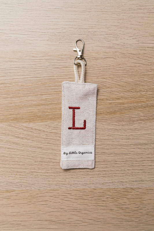 Llavero inicial personalizado