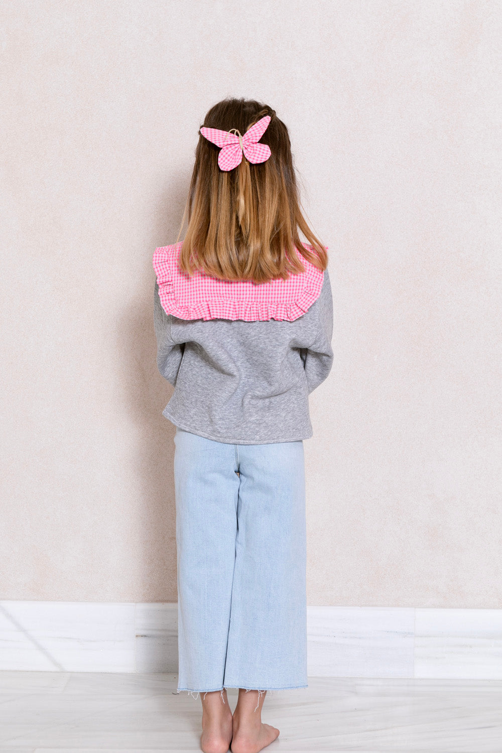 Sudadera Gris Barbie