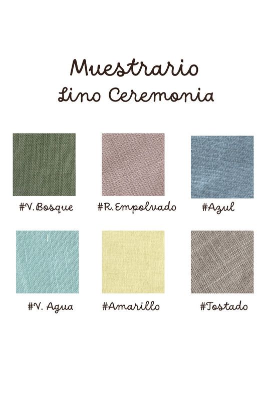 Pack accesorios lino