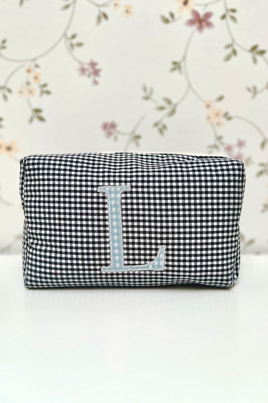 Neceser acolchado vichy