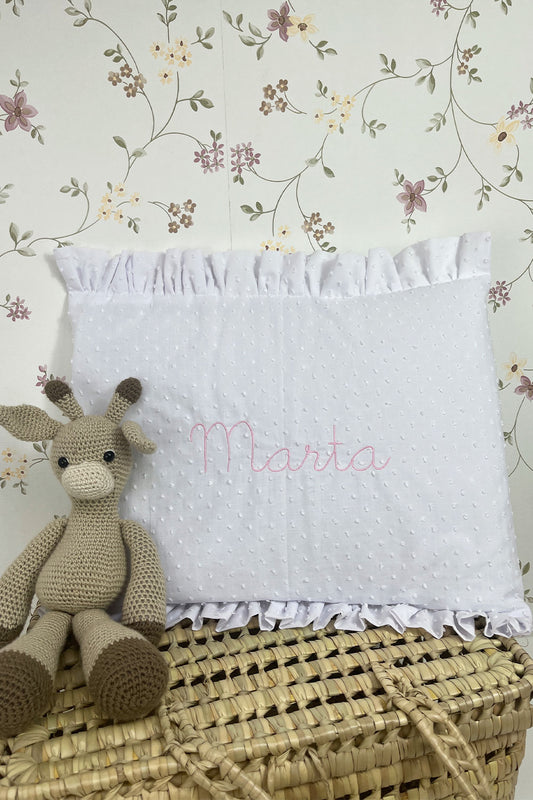 Cojín plumeti personalizado