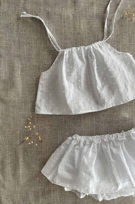 Conjuntito blanco plumeti 2