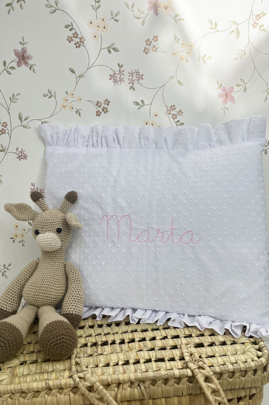 Cojín plumeti personalizado