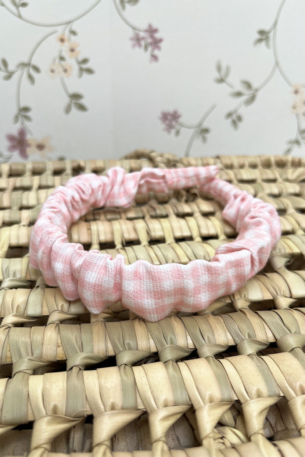 Diadema Vichy rosa