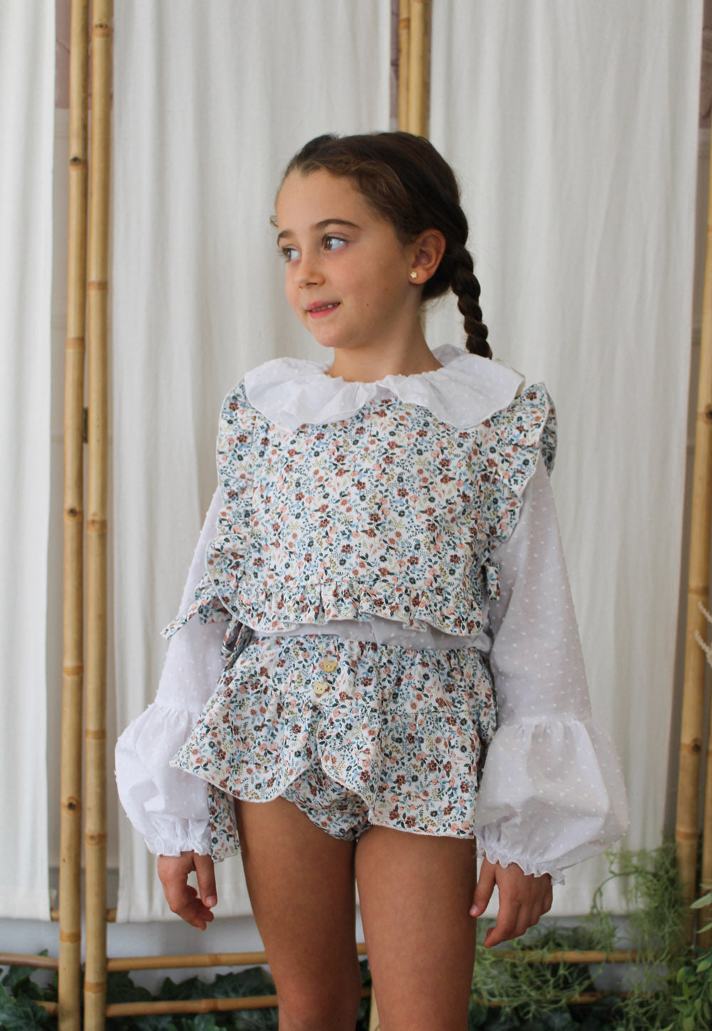 Blusa Romántica Plumeti