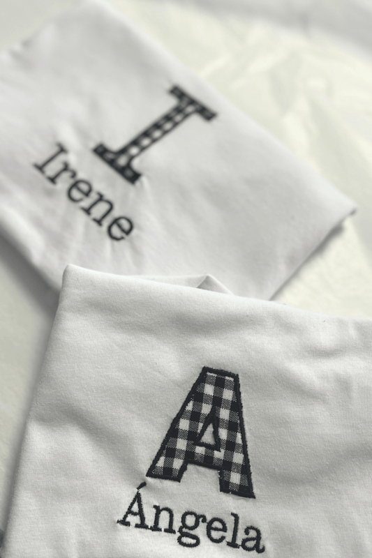 Camiseta inicial vichy